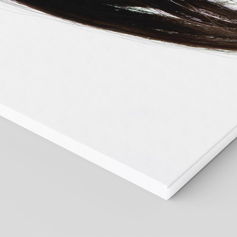 Obraz na płótnie 120x60 - Kobieca Fryzura w Ruchu - fryzura, kobieta