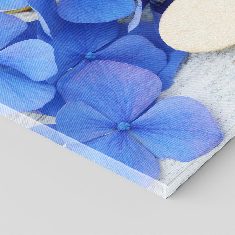 Obraz na płótnie 120x60 - Kwiatowe serce - kwiaty, serce