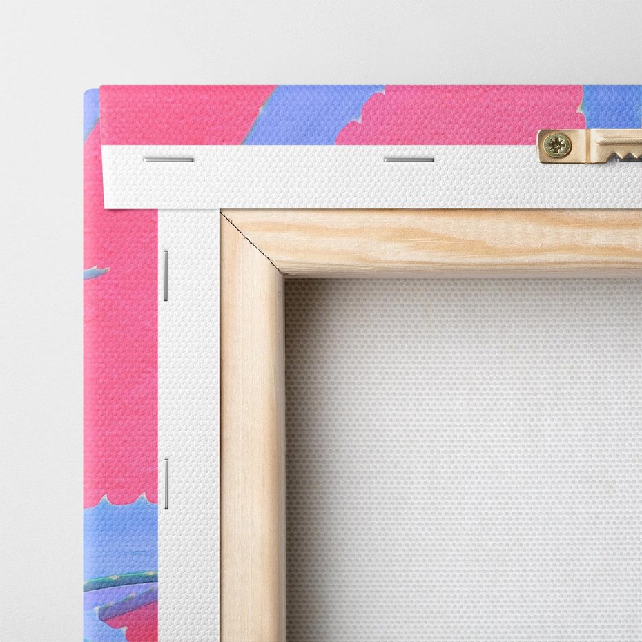 Obraz na płótnie 30x30 - Piękno Pustyni - kaktusy, liście