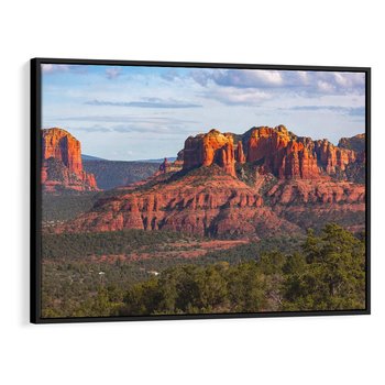 Obraz w ramie 70x50 - Majestatyczny Wielki Kanion - wielki kanion, perspektywa - rama czarna