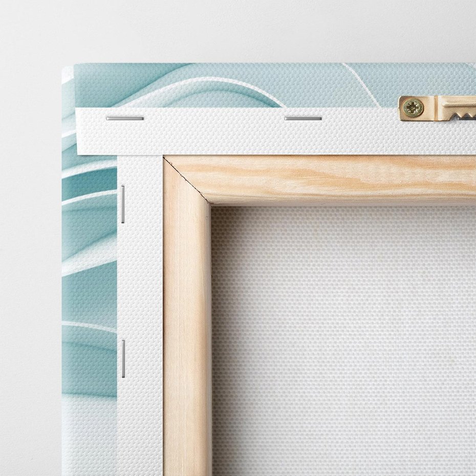 Obraz na płótnie 40x40 - Abstrakcyjne wyrażenie emocji - abstrakcja