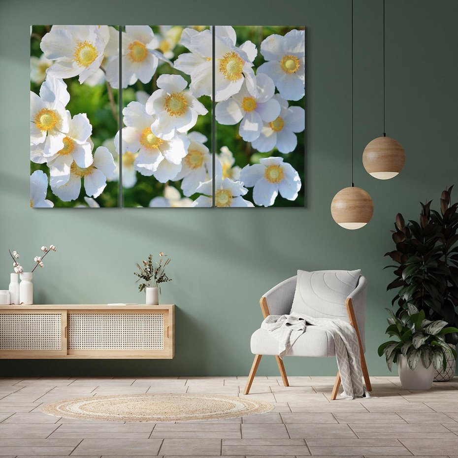 Obraz na płótnie 120x80 - Kwiatowy Raj - kwiat, kwiaty