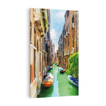 Obraz na płótnie 80x120 - Wenecja: romantyczne miasto wodnych dróg - Wenecja, Włochy