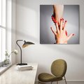 Obraz na płótnie 30x30 - Manicure i Pedicure - Piękno Paznokci - manicure, pedicure