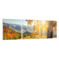 Obraz na płótnie 150x50 - Bliskość natury - góry, drzewo