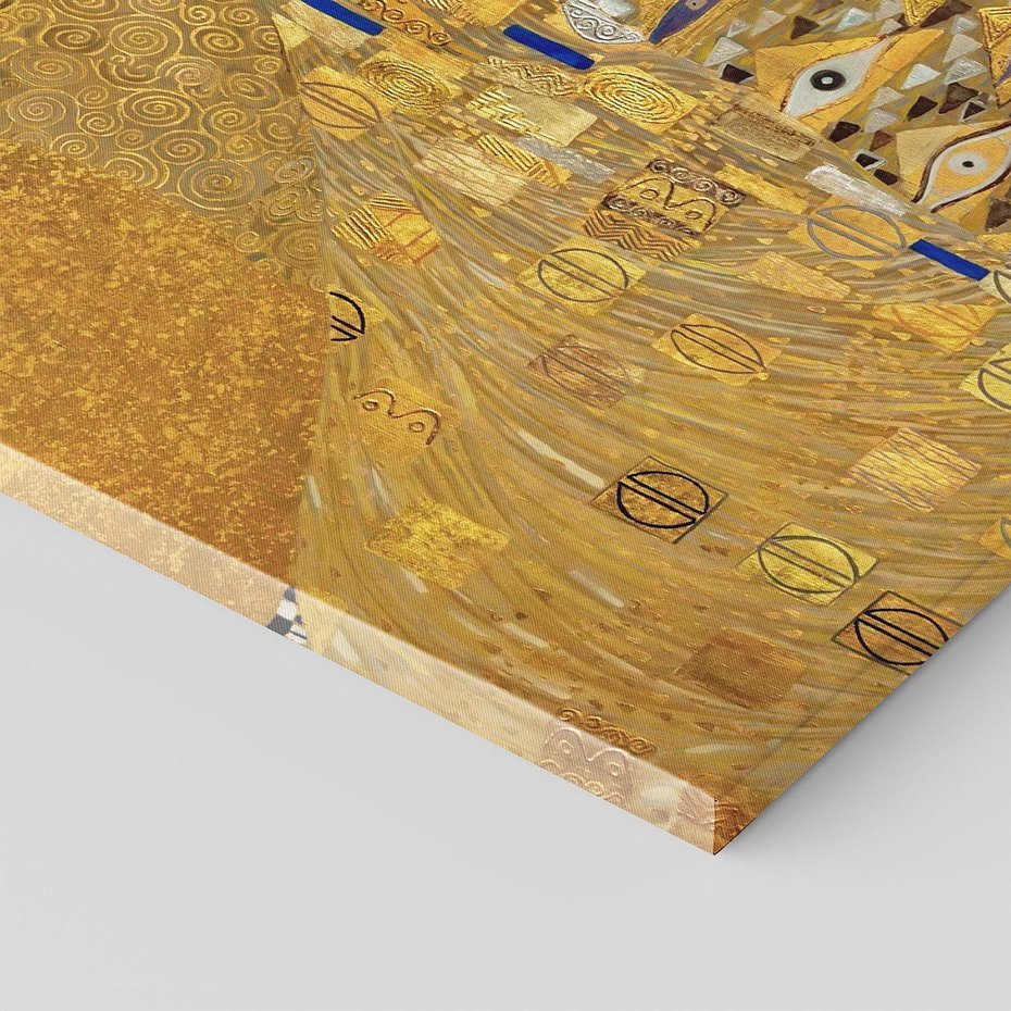 Obraz na płótnie 50x70 - "Portret Adele Bloch-Bauer I" (1907), Gustav Klimt - Reprodukcja - reprodukcja, obraz na płótnie