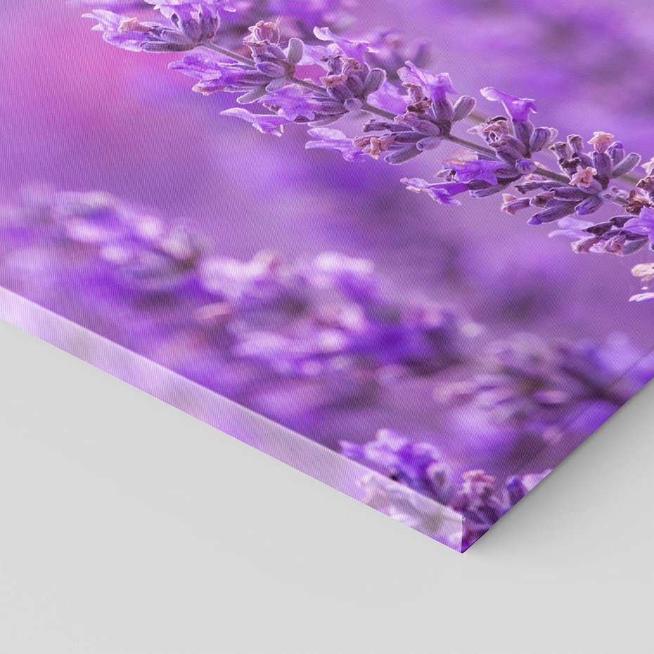 Obraz na płótnie 120x80 - Fioletowa harmonia lawendy - lawenda, fiolet