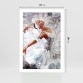 Plakat bez ramy 21x30 - Baletowa Sztuka - balet, sztuka