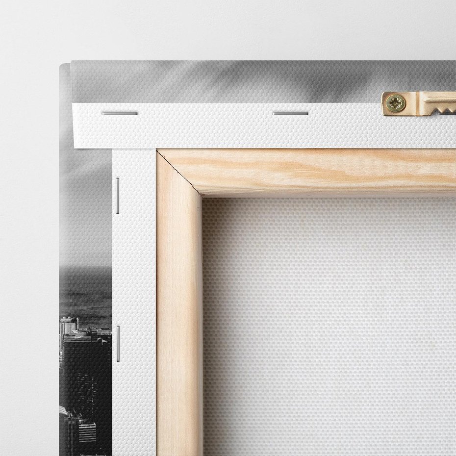 Obraz na płótnie 80x80 - Panorama miejska - miasto, panorama