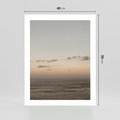 Plakat bez ramy 40x50 - Chwila Romantyzmu - morze, niebo