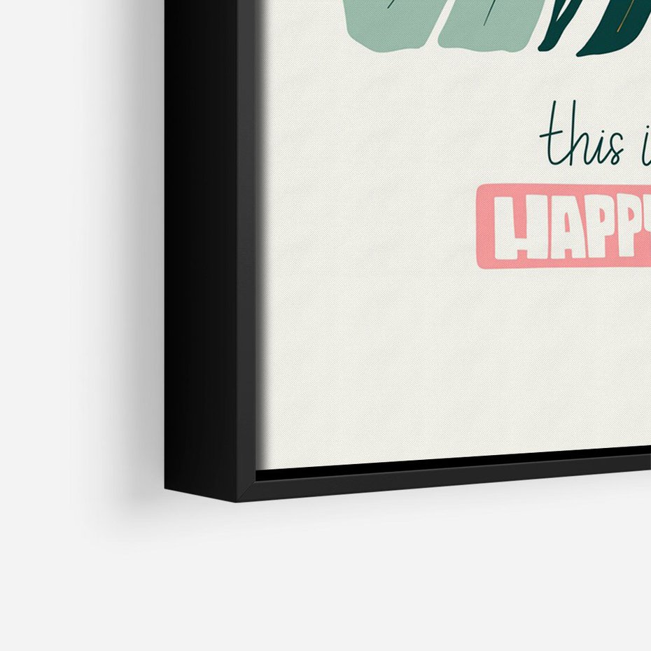 Obraz w ramie 50x70 - Impresje kwiatowej abstrakcji - retro kwiatowa grafika, kompozycja - rama czarna