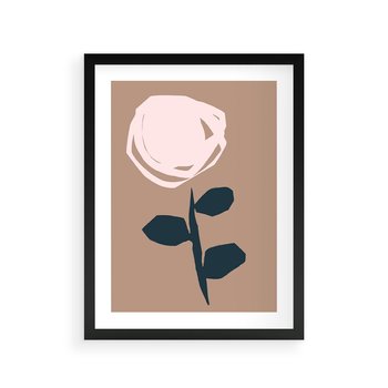 Plakat w ramie 30x40 - Niewytłumaczalne - abstrakcyjny obraz, plakat - rama czarna