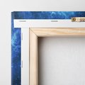 Obraz na płótnie 30x30 - Kosmiczne Horyzonty - Ziemia, kosmos