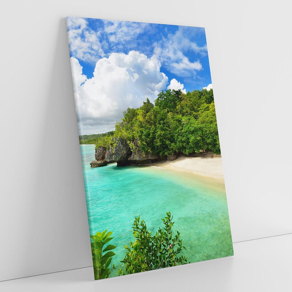 Obraz na płótnie 80x120 - Tropikalna wyspa na Filipinach - Filipiny, tropikalna