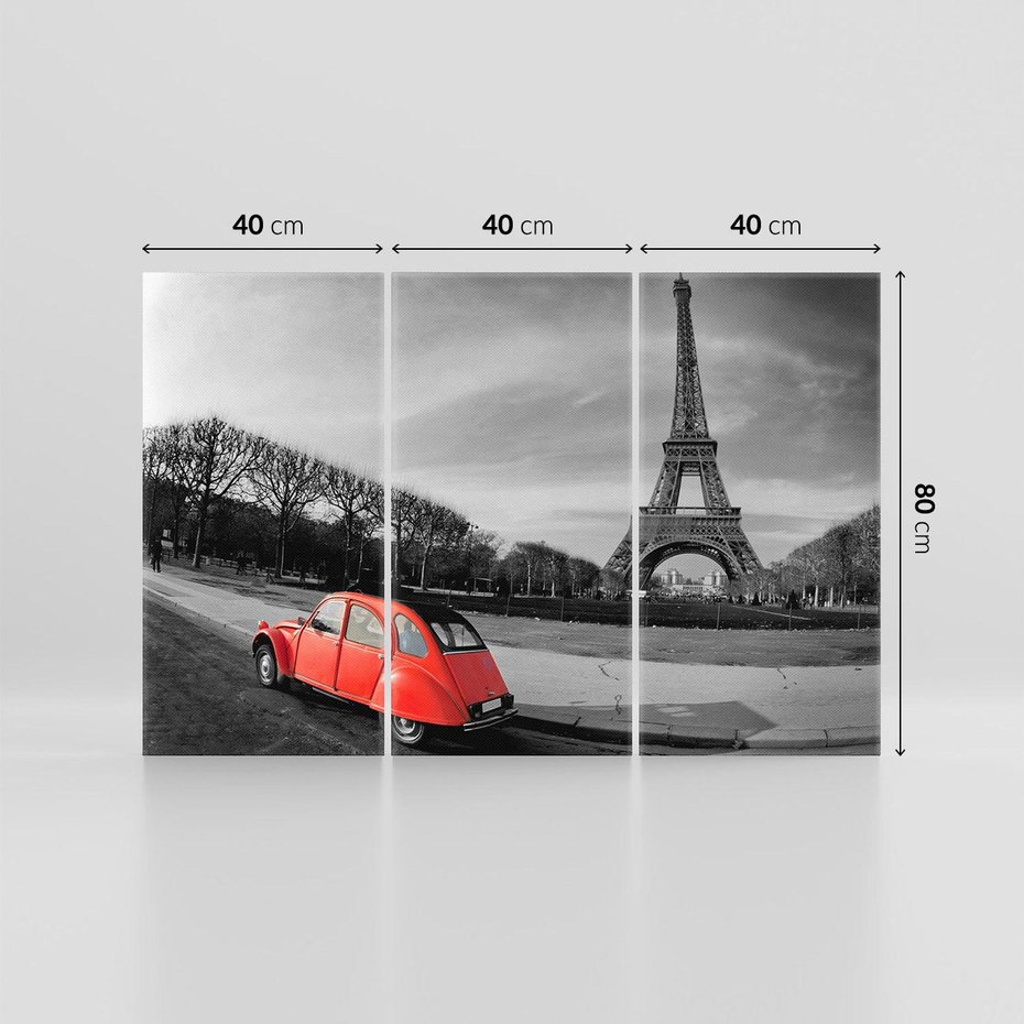 Obraz na płótnie 120x80 - Paryż Wieża Eiffla - Paryż, Wieża