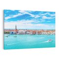 Obraz na płótnie 70x50 - Wenecja nad morzem: włoski romantyzm - Wenecja, Włochy