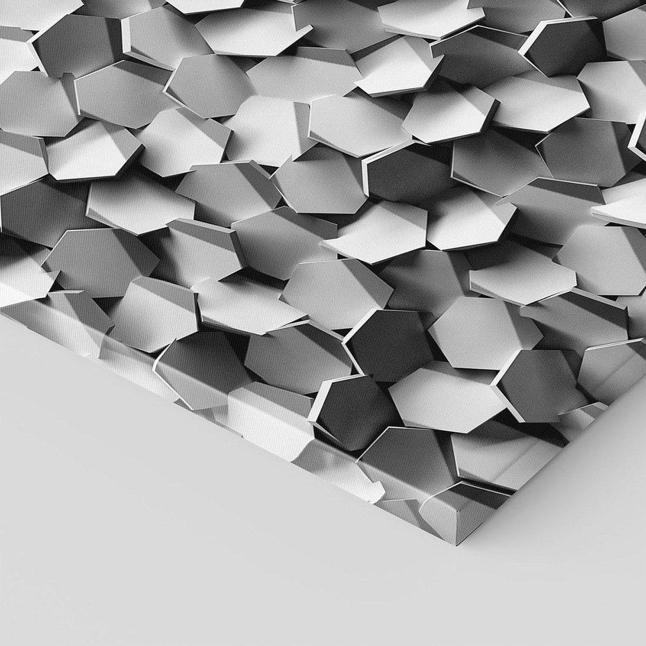 Obraz na płótnie 120x80 - Odkryj głębię sztuki - graficzne, 3D