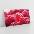 Obraz na płótnie 100x50 - Maliny Soczysta Eksplozja - maliny, owoce