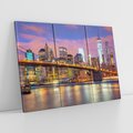 Obraz na płótnie 120x80 - ikona Nowego Jorku - most, Nowy Jork