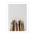 Plakat bez ramy 30x40 - Boho Elegancja - boho kobiece zdjęcie, wieszak