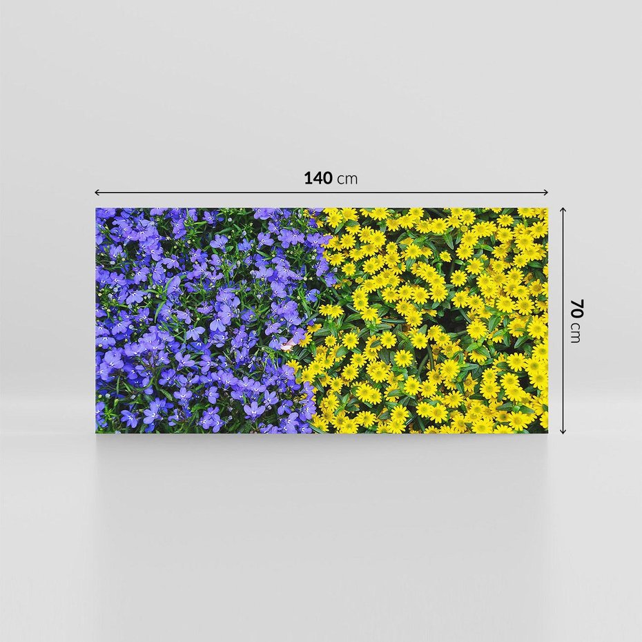 Obraz na płótnie 140x70 - Tulipanowe Elegancja - kwiat, kwiaty