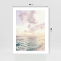 Plakat bez ramy 30x40 - Pastelowa Plaża - plaża, pastelowe kolory