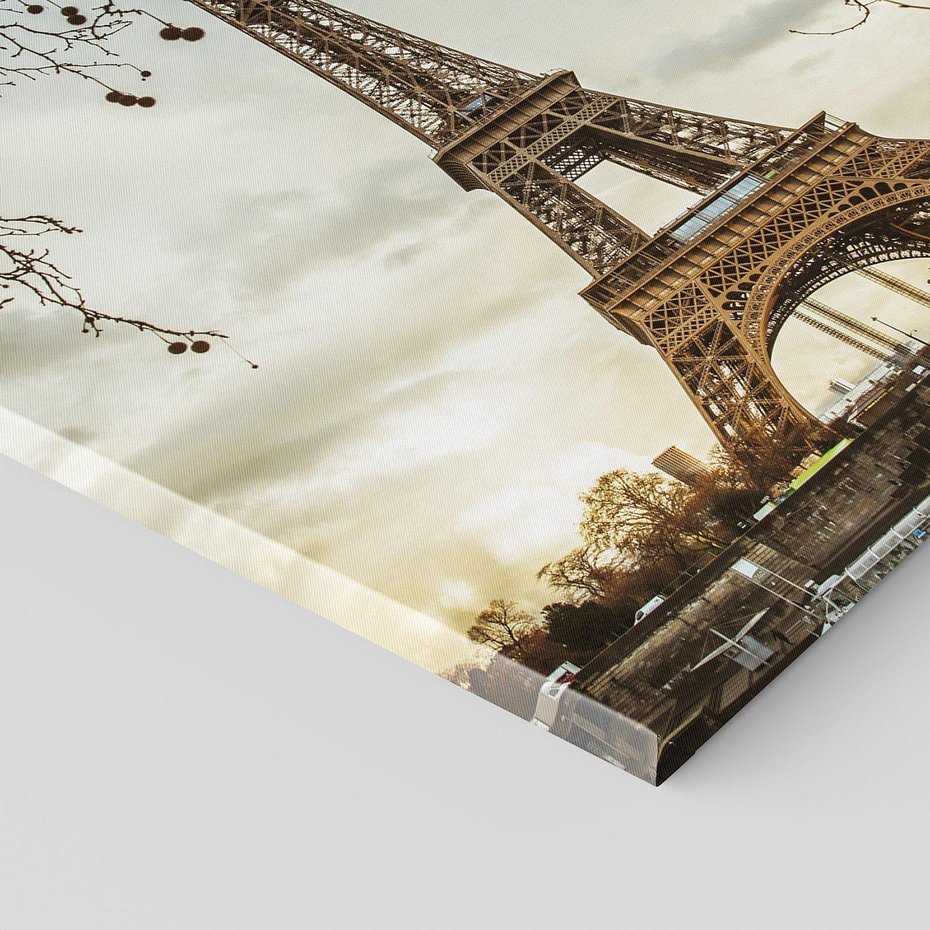 Obraz na płótnie 80x80 - Uroczystość w Paryżu - Paryż, wieża