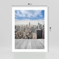 Plakat bez ramy 40x50 - Nowojorska energia miejsca - Nowy Jork, miasto