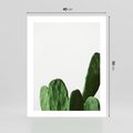 Plakat bez ramy 40x50 - Minimalizm Natury - kaktus, zbliżenie