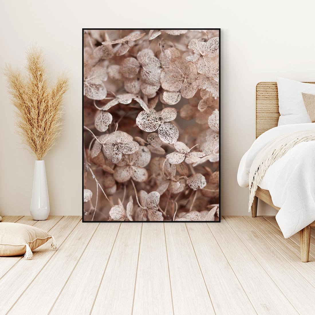 Obraz w ramie 50x70 - Przemijająca Piękność - fotografia, zbliżenie - rama czarna