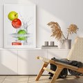 Plakat bez ramy 30x40 - Jabłkowa Fantazja - owoce, jabłka