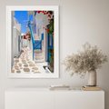 Plakat bez ramy 30x40 - Santorini: urok Grecji - Santorini, Grecja