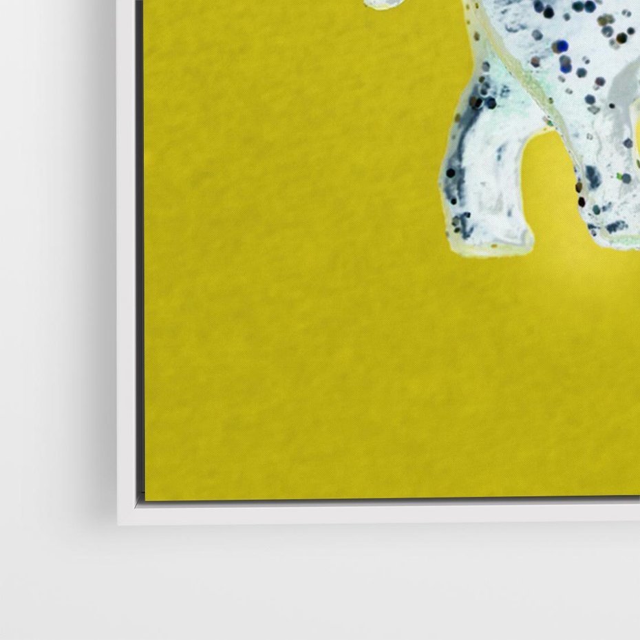 Obraz w ramie 100x70 - Odnalezione w oceanie snów - pozytywna, wesoła sztuka - rama biała