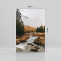 Obraz na płótnie 50x70 - W Górskiej Dolinie - artystyczna fotografia, las