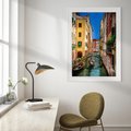 Plakat bez ramy 40x50 - Romantyczna Gondola - Wenecja, gondola
