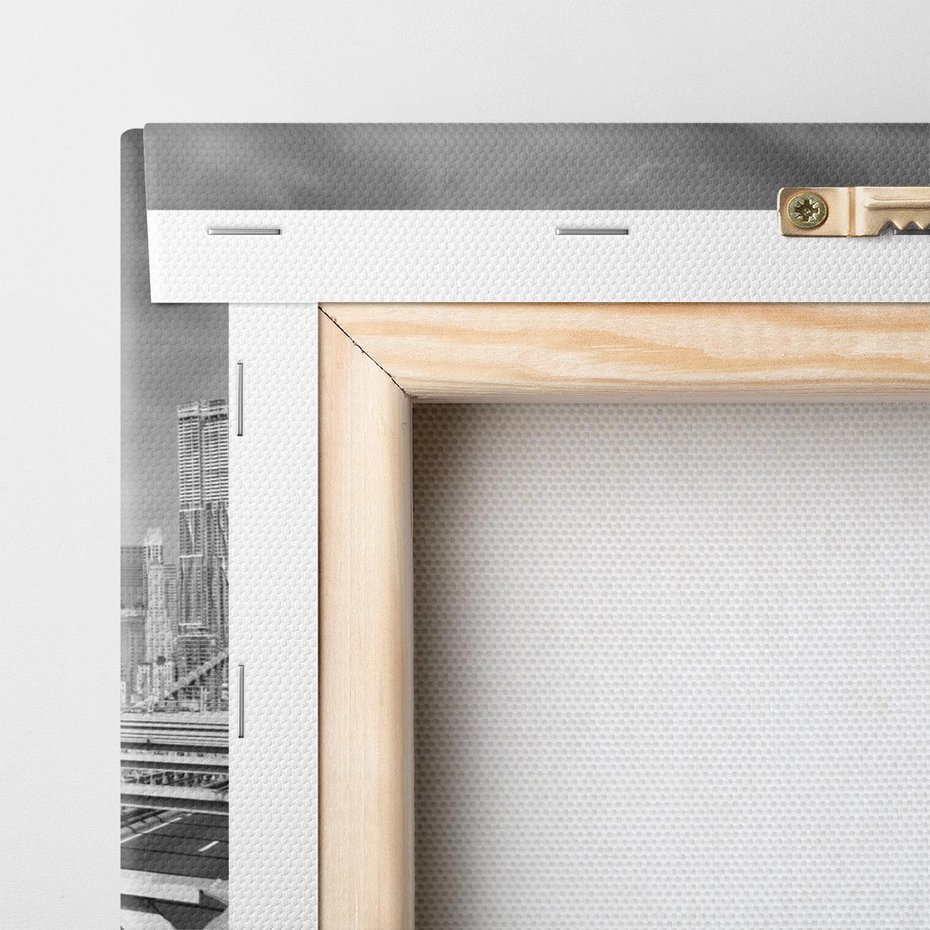 Obraz na płótnie 100x70 - Podróż taksówką przez Nowy Jork - TAXI, miasto