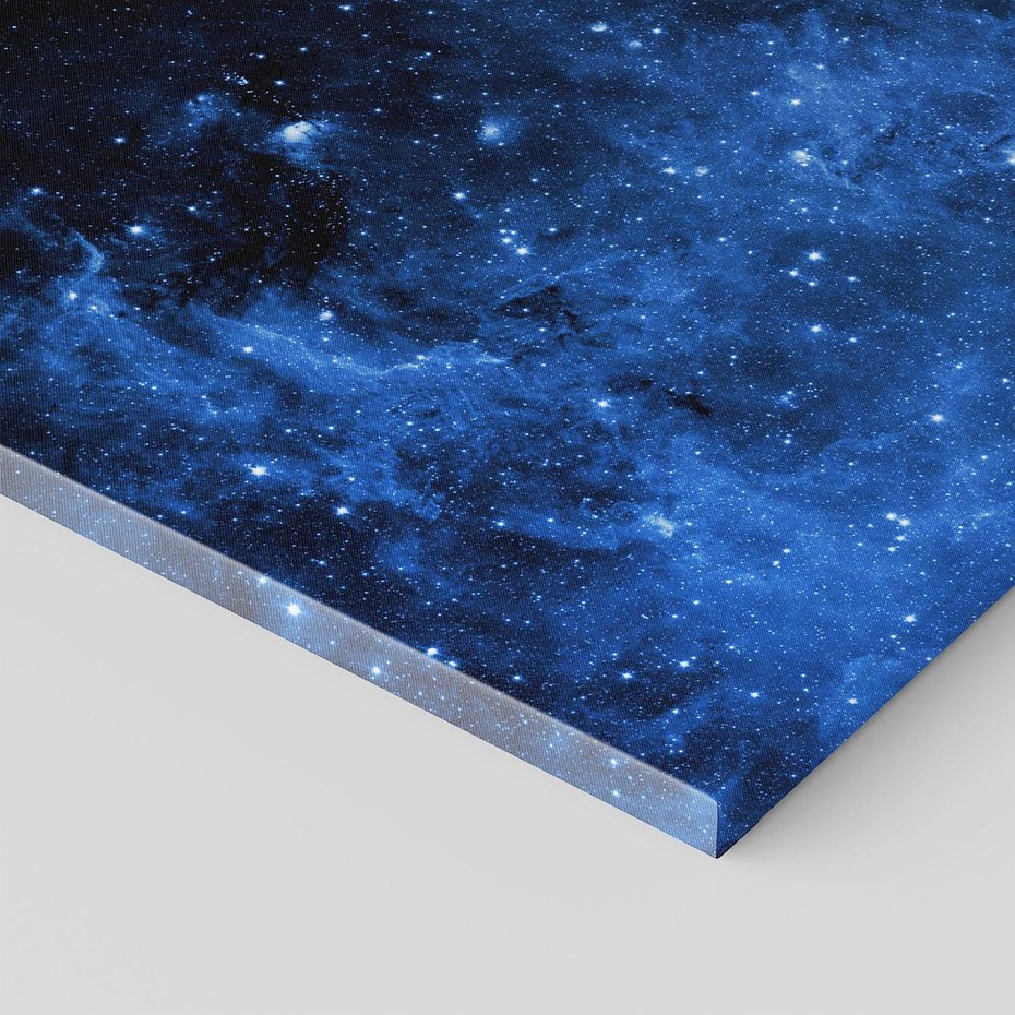 Obraz na płótnie 100x70 - Magia kosmicznej nocy - gwiazdy, kosmos