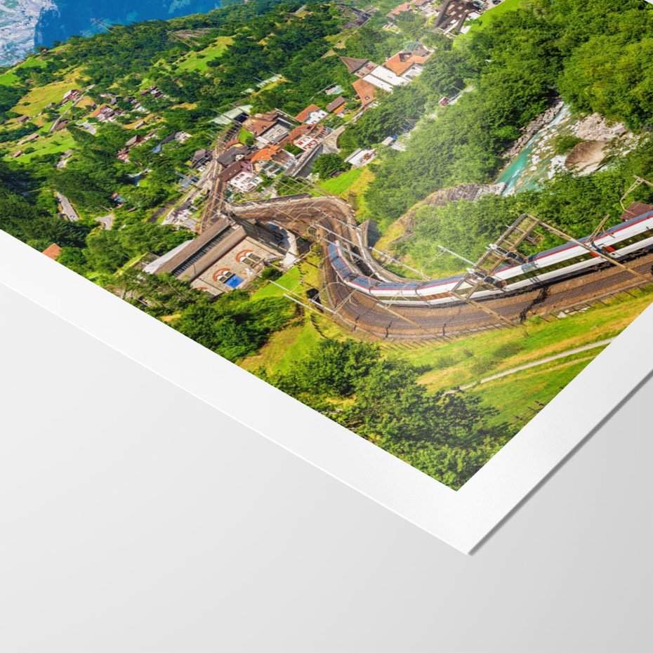 Plakat bez ramy 30x40 - Magiczne Horyzonty - pejzaż, perspektywa