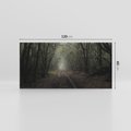 Obraz na płótnie 120x60 - Urok Drogi - las, droga