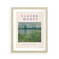 Plakat w ramie 40x50 - Claude Monet: Reprodukcja - Claude Monet, reprodukcja plakat - rama drewno