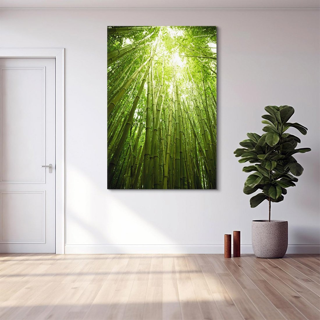 Obraz na płótnie 70x100 - Siła Natury - drzewa, las