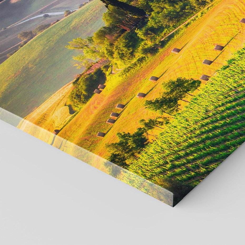 Obraz na płótnie 120x80 - Pejzaż w perspektywie - pejzaż, perspektywa