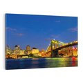 Obraz na płótnie 70x50 - Symbol Manhattanu - most, Nowy Jork