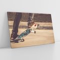 Obraz na płótnie 70x50 - Deskorolkowa Ekstaza Sportu - deskorolka, skateboard