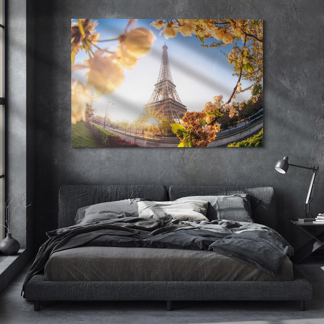 Obraz na płótnie 120x80 - Ikona Paryża - Wieża, Eiffla