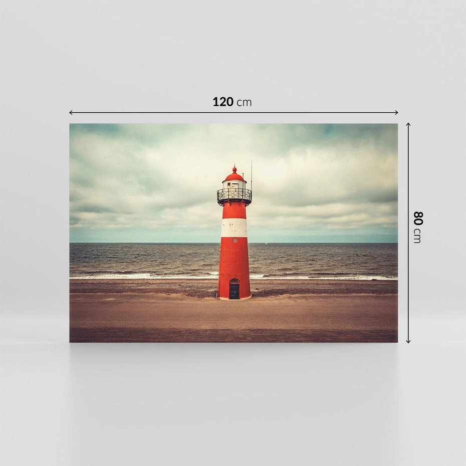 Obraz na płótnie 120x80 - Retro Urok Morza - fotografia w stylu retro, vintage