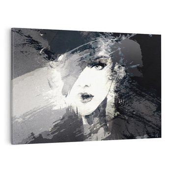 Obraz na płótnie 120x80 - Abstrakcyjna wizja kobiety - abstrakcja, kobieta