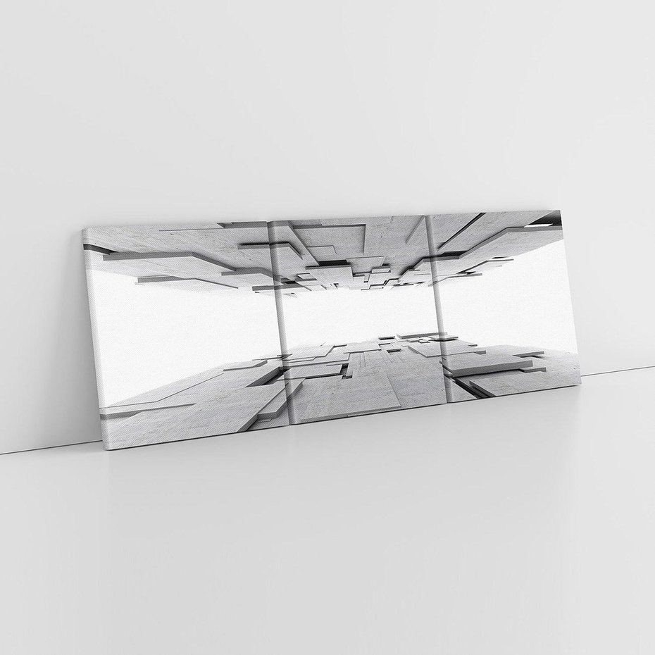 Obraz na płótnie 150x50 - Architektura 3D - architektura, 3D