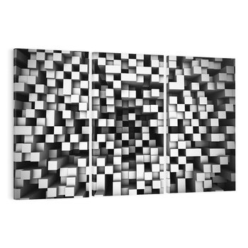 Obraz na płótnie 120x80 - Abstrakcyjne wizje w 3D - 3D, abstrakcja