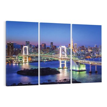 Obraz na płótnie 120x80 - Spotkanie Tradycji i Nowoczesności - Tokio, Japonia